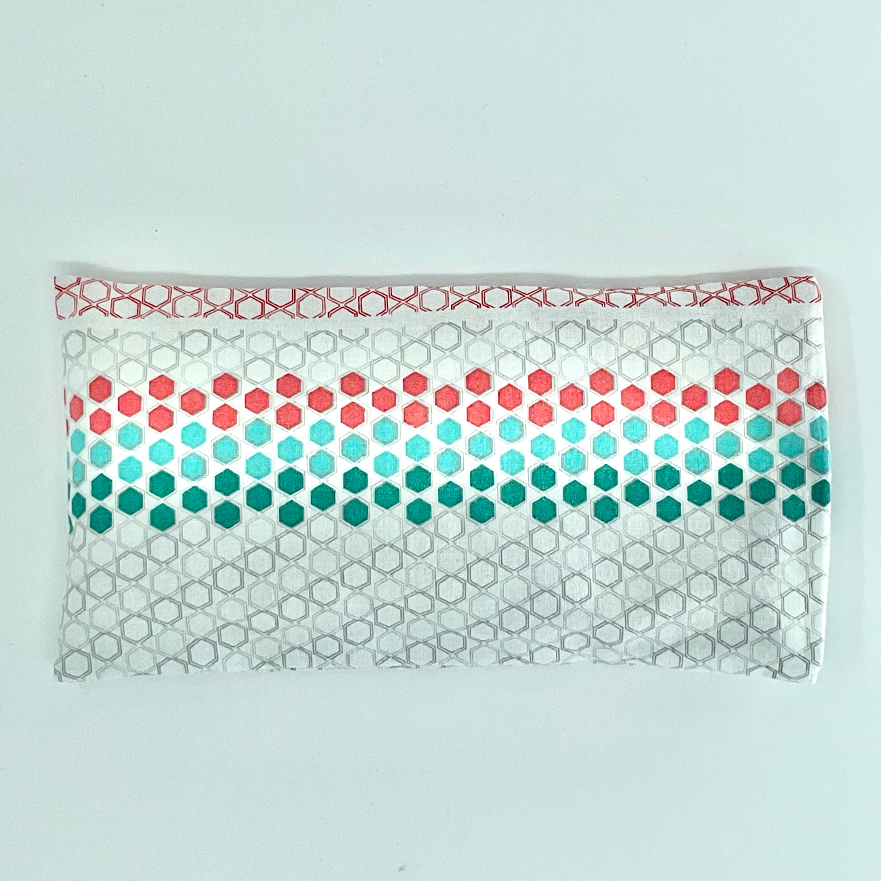 Convert Textiles - Weighted Eye Pillow - Hexagon Fabric