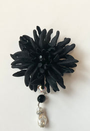 Hats & Flowers - Chrysanthemum Brooch (Medium)