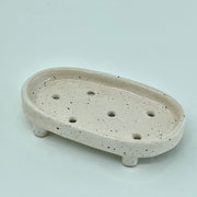 Happy Poppy Skin - Soap Dish - White