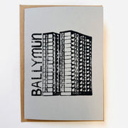 Eco Store - Handprinted Ballymun Towers Cards
