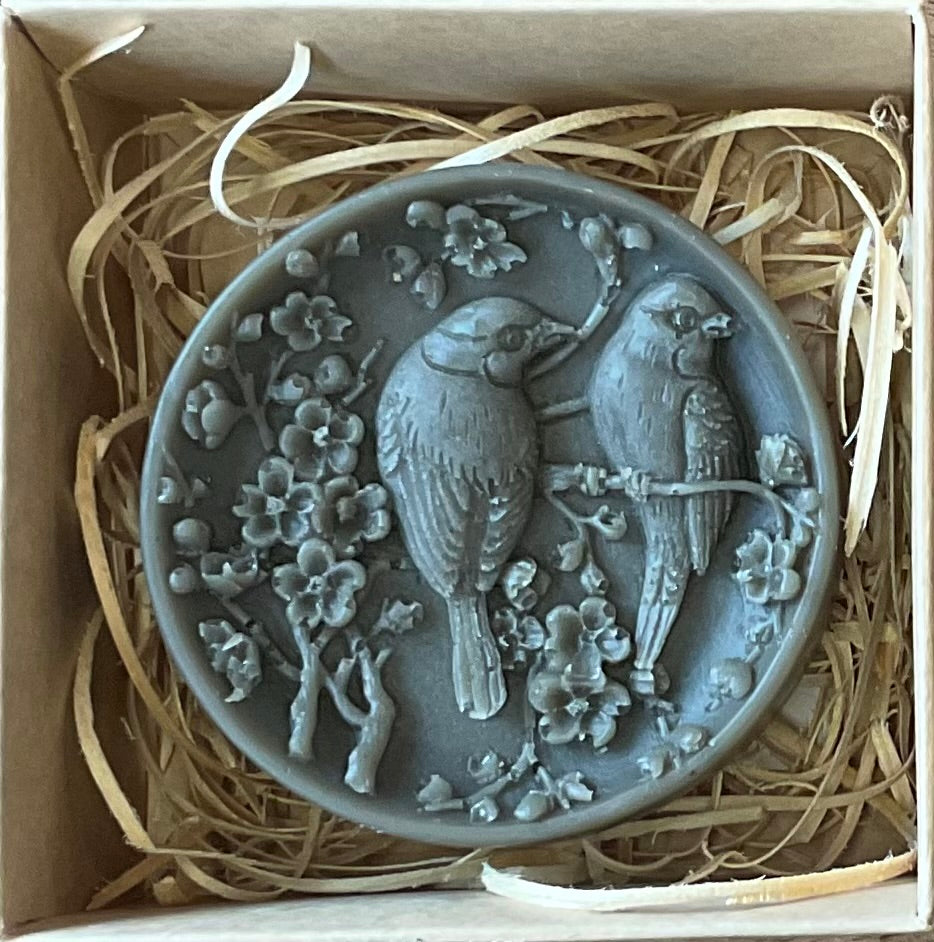 Happy Poppy Skin - Dead Sea Mud & Oak Moss Soap