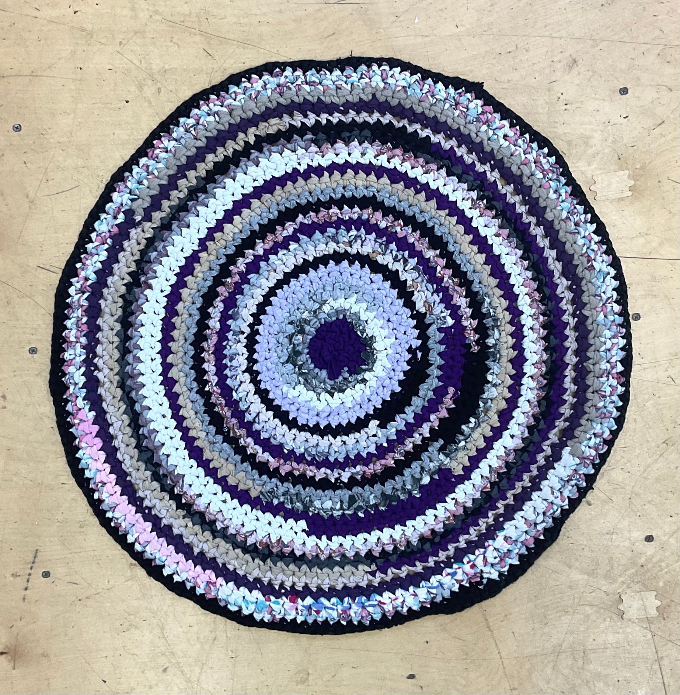 Country Life - Large Rug - Black and Multicolour