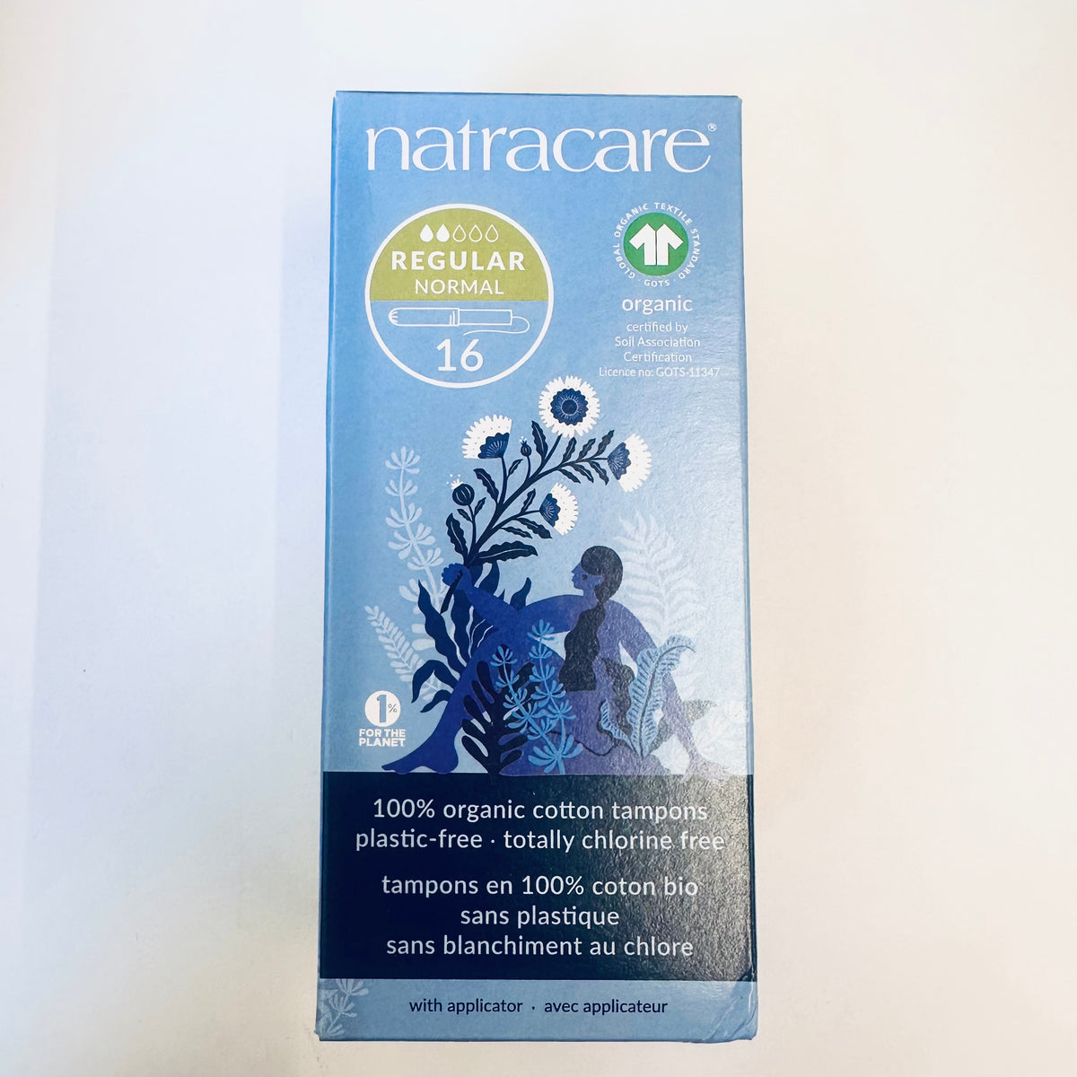 Natracare - Organic Regular Tampons with Applicator 16