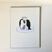 Clover Rua - “Babaí Nua” (New Baby) Penguins Card