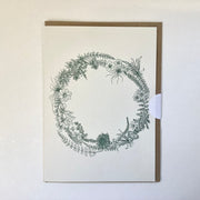 The Burren Wreath Card