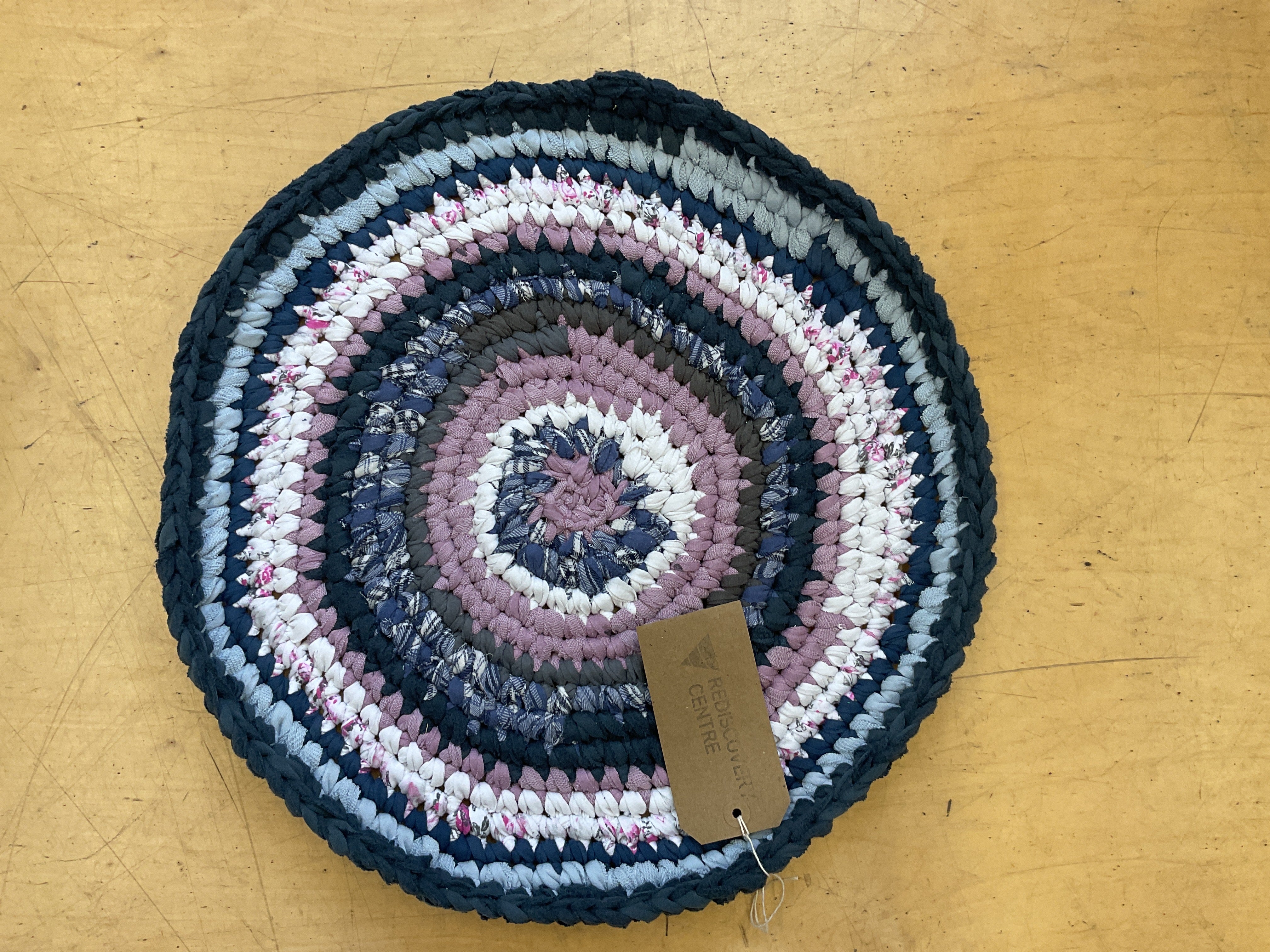 Country Life - Small Rug - Purple, Green & Pink