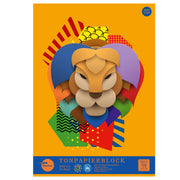 Coloured Recycled Paper Pad- A4 single
