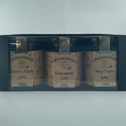 Crossogue - Gift Pack Trio - Quince Chilly Jelly & Redcurrant  Jelly, Mint Apple Jelly