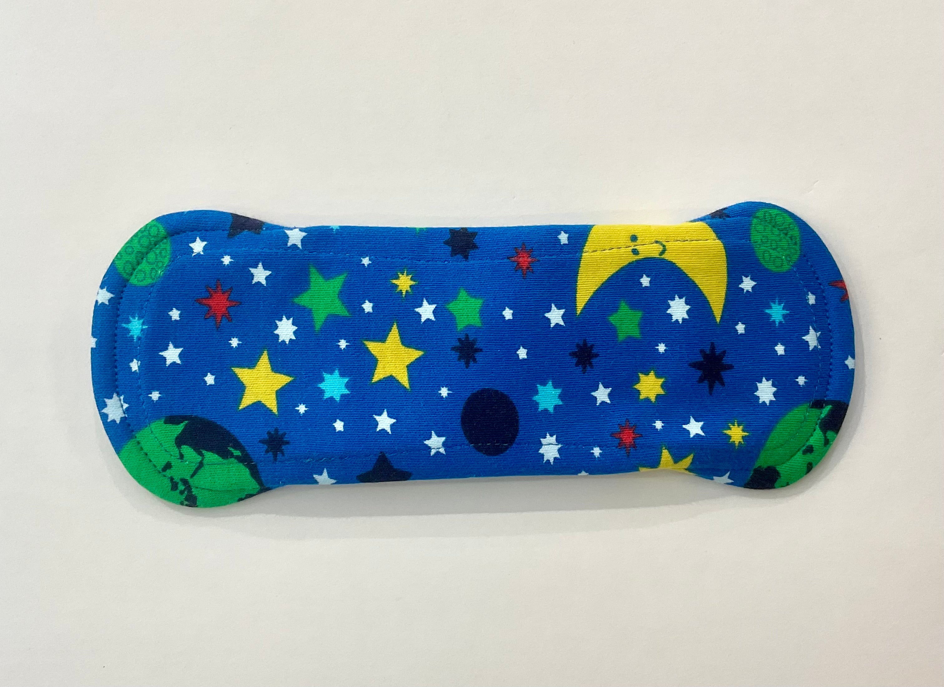 Convert Textiles - Cloth Pad/Pantyliner - Stars & Blue - Light Flow
