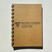 A6 Notepad brown cover