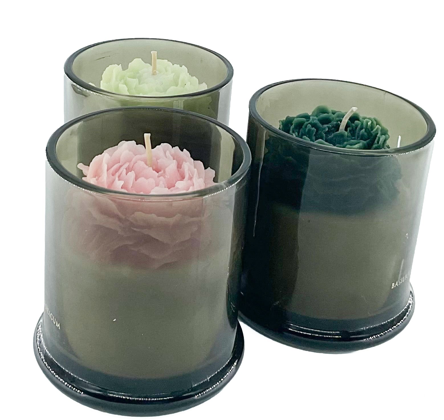 Treaty Candles - Flower Candle in Glass Jar
