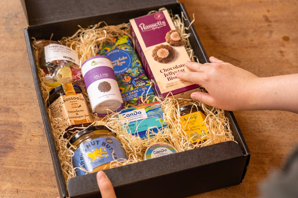 Plastic free, reused or recyclable packaging