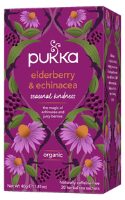 Pukka - Organic Herbal Tea - Elderberry & Echinacea
