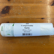 roll of 10 compostable sacks