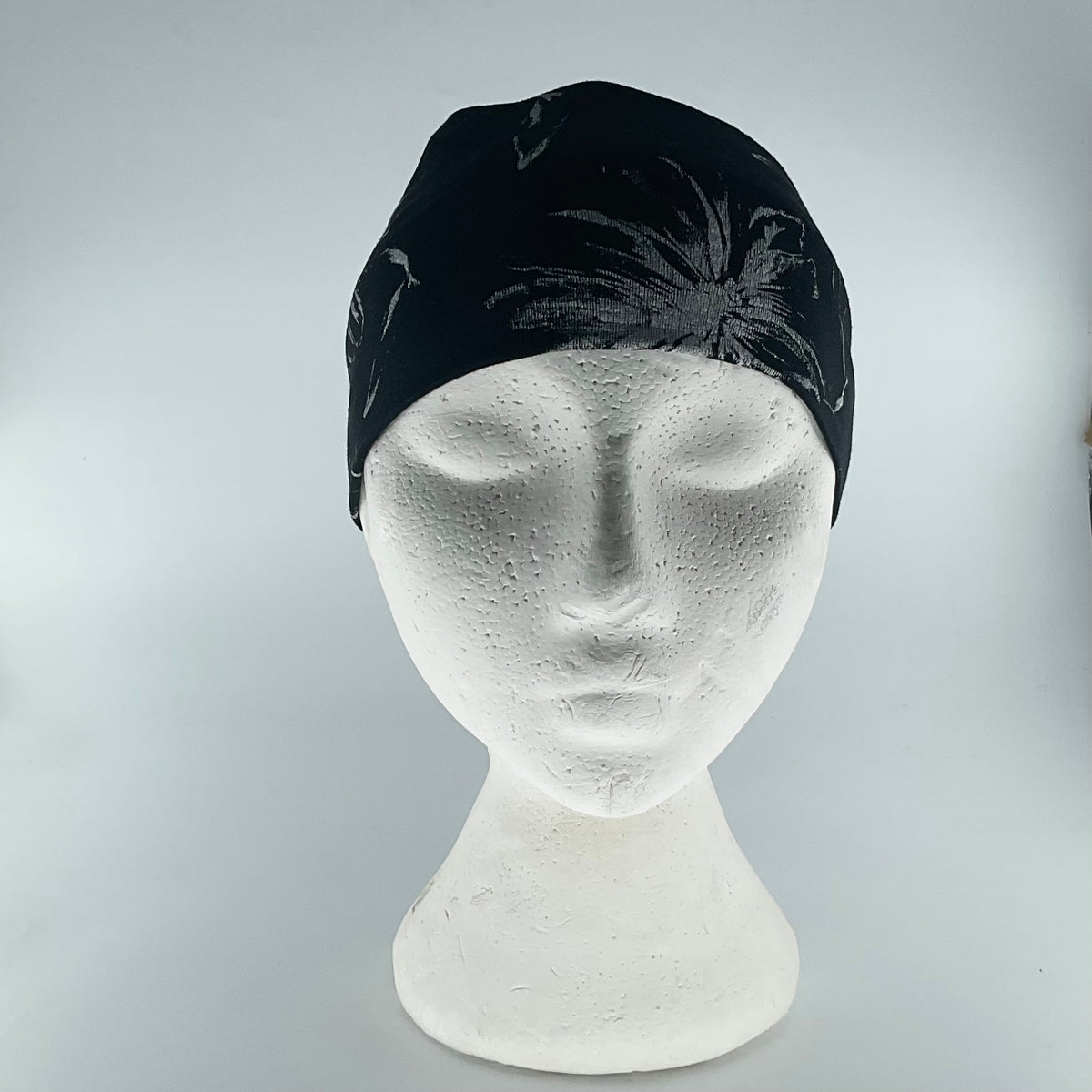 Convert Textiles - Loop Headband - Black Flower