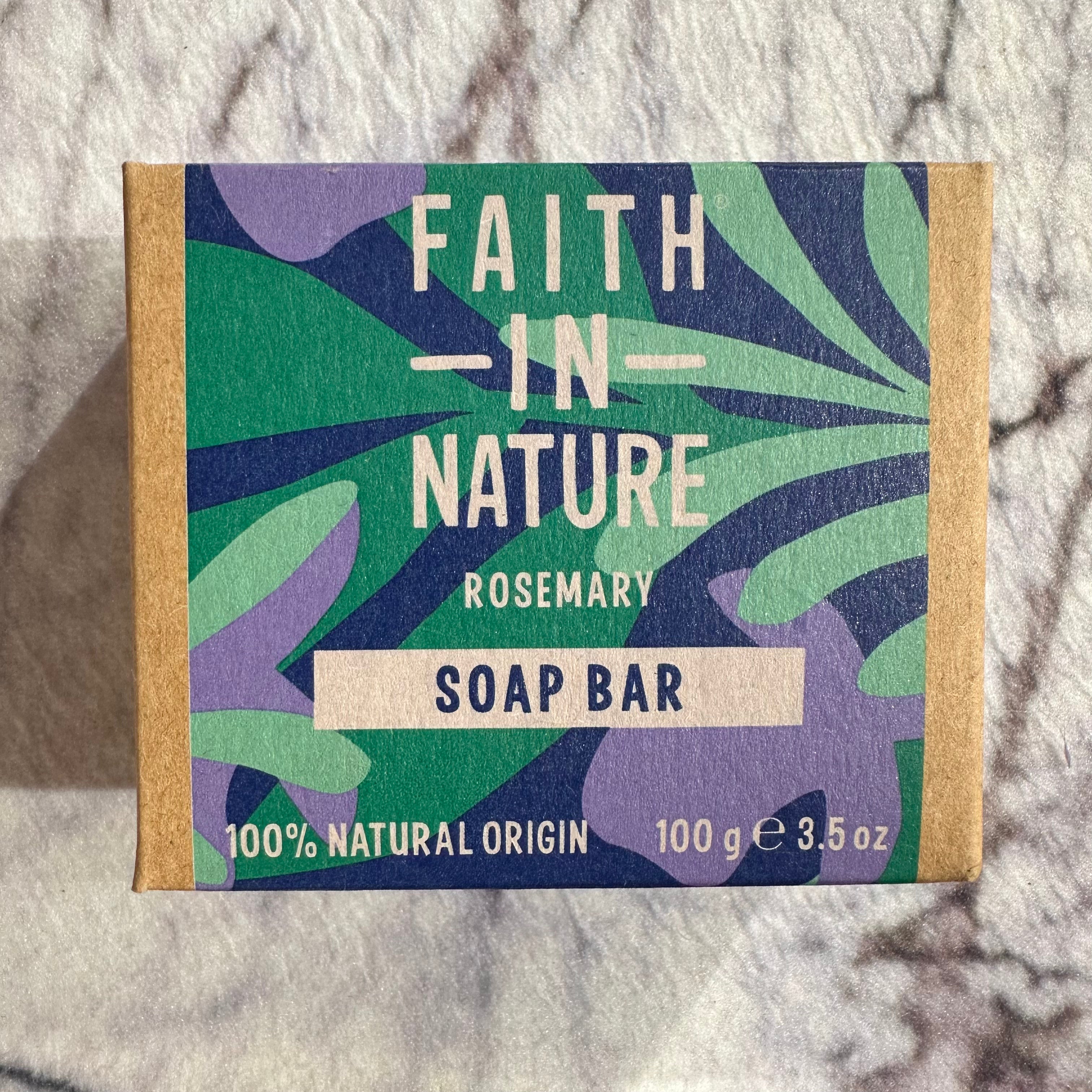 Faith In Nature Rosemary Soap Bar 100g