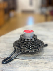 Rediscover Cycling - Upcycled Candle Holder