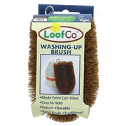 LootCo washing-up brush with packaging on a white background