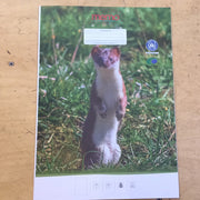Children's drawing pad A3 with a picture of a small animal in a grassy field on the cover, with space for writing and drawing.