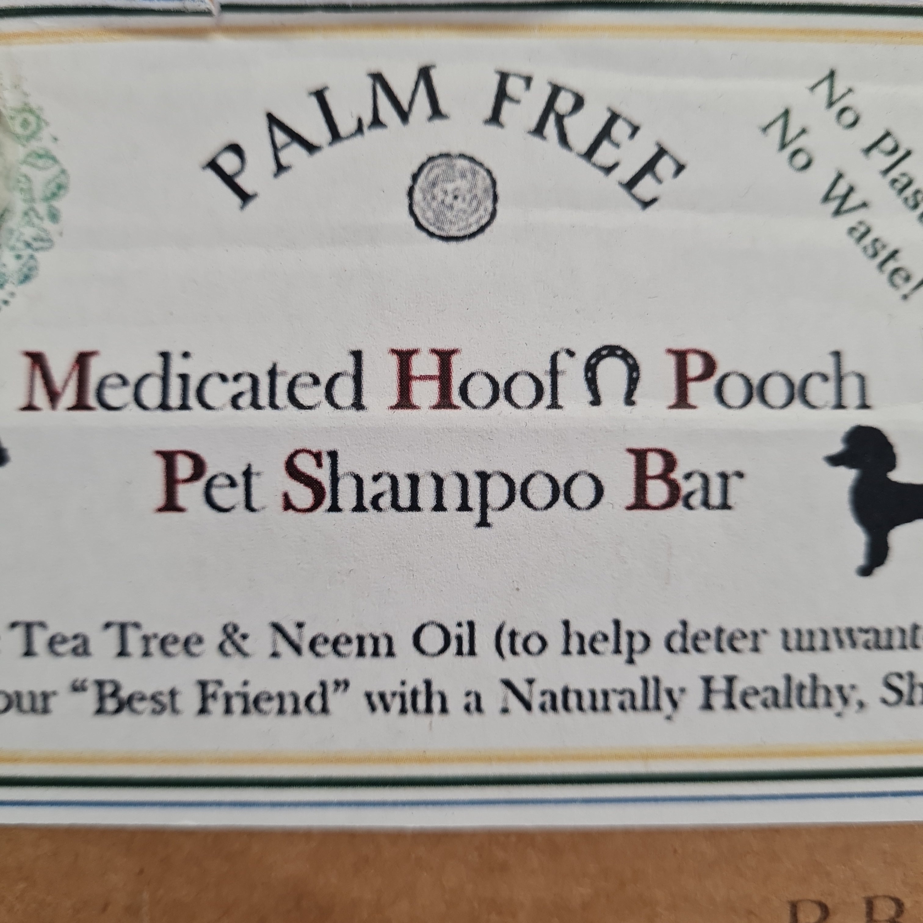 Palm Free Irish Soap - Hoof n' Pooch Shampoo Bar