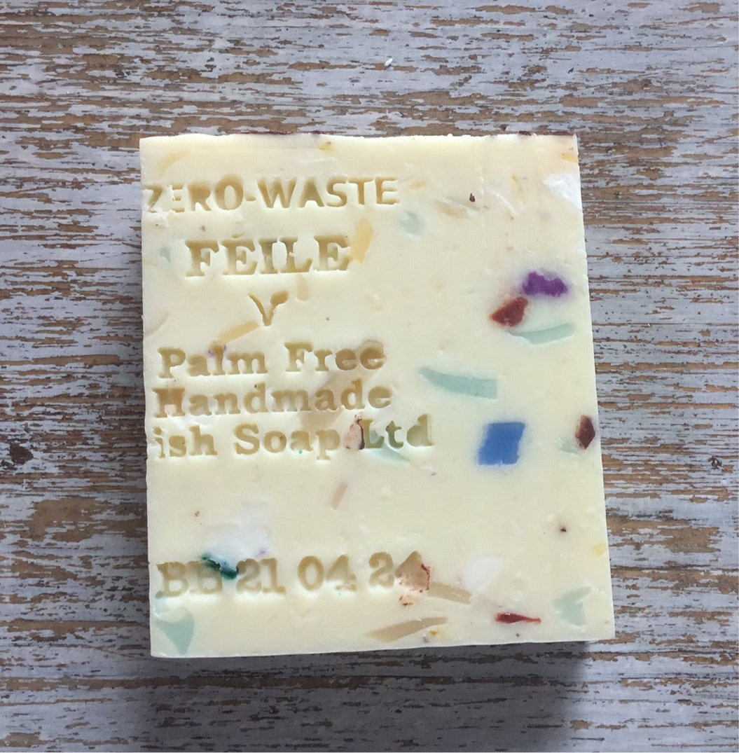 multicolour soap bar in feile scent