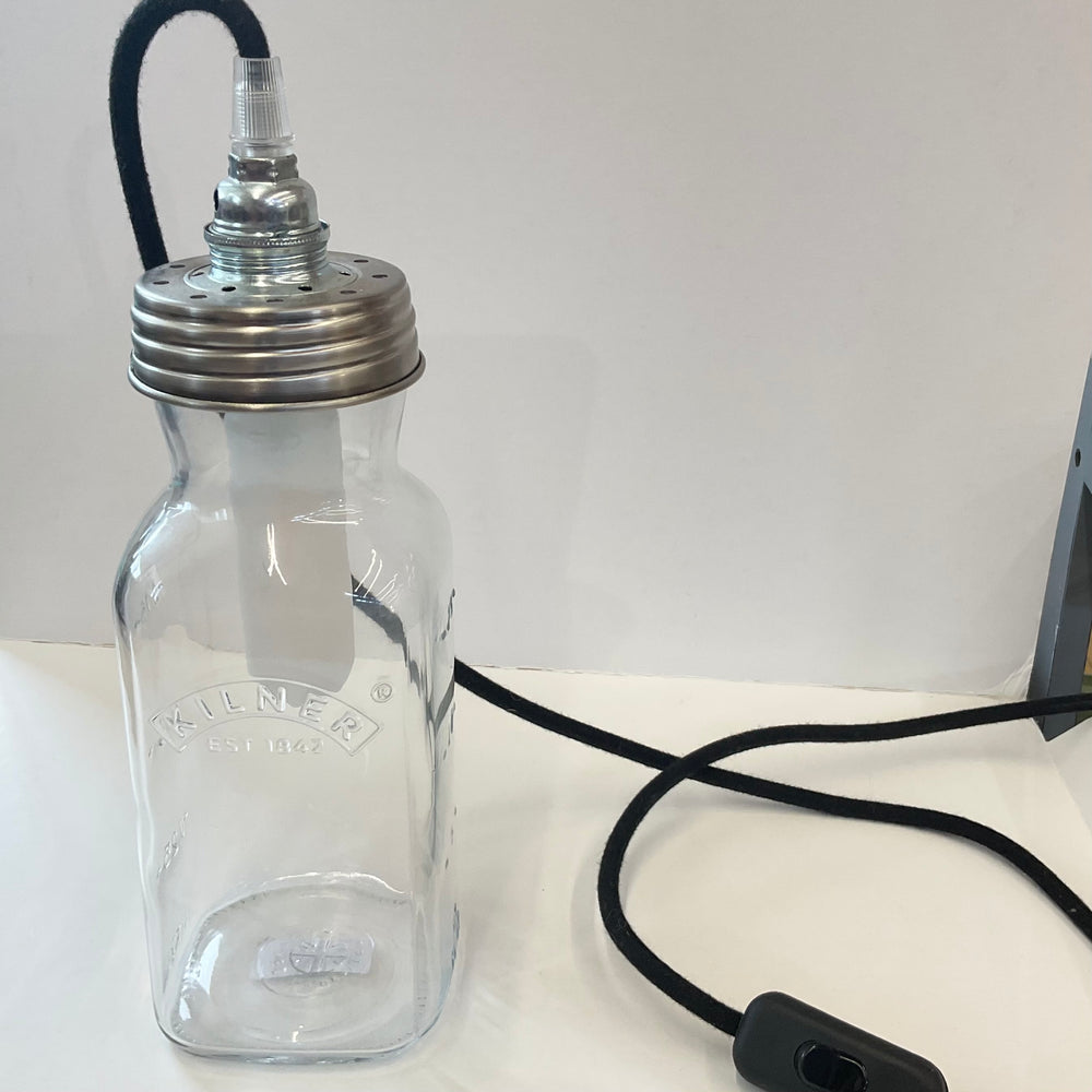 SteamPunk Studio - Kilner Jar Lamp