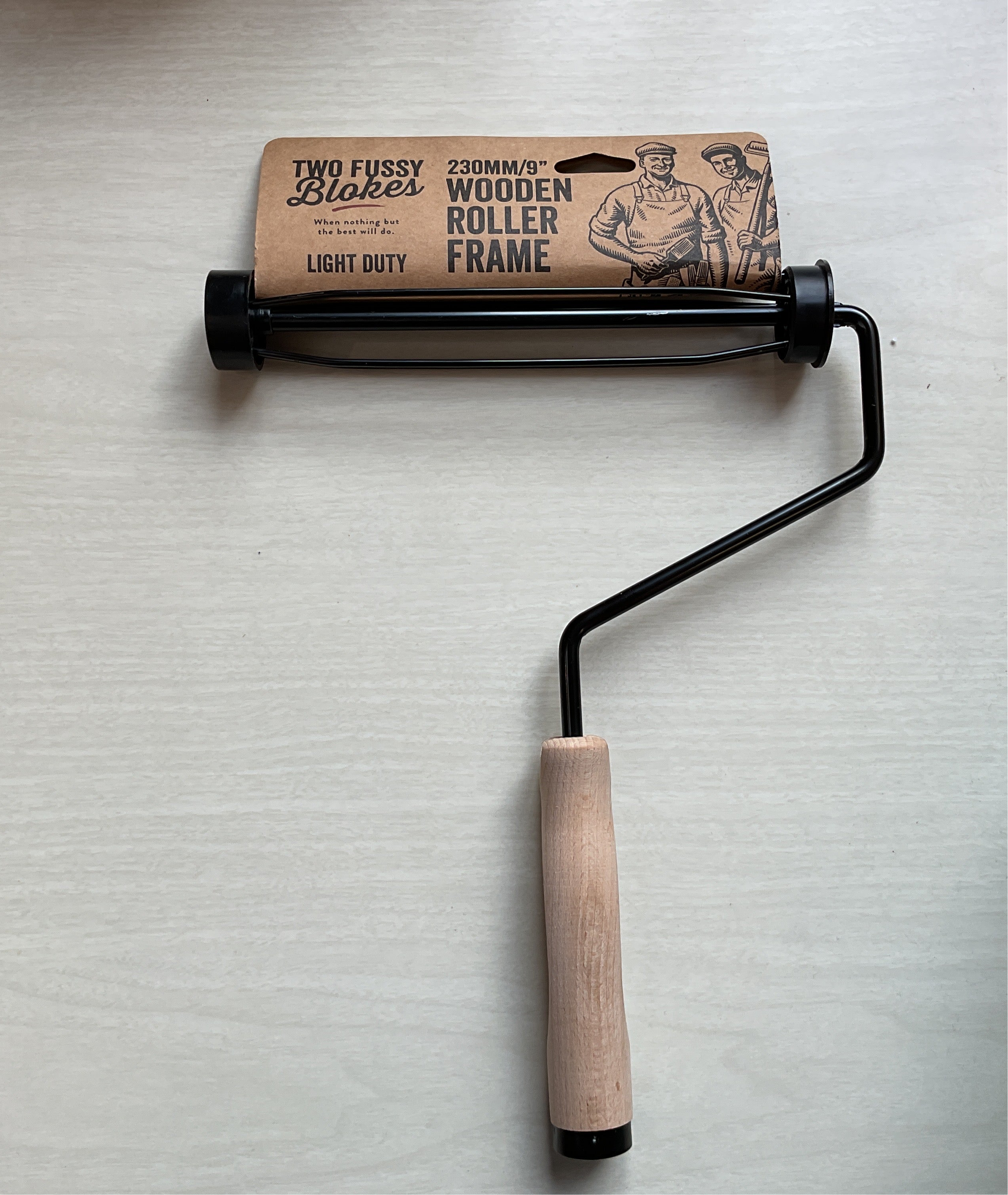 Two Fussy Blokes - Wooden Mini Roller Frame 230mm/9" - Light Duty