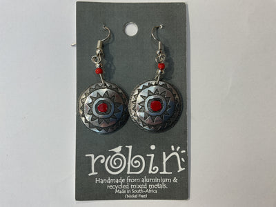 Robin - Recycled Metal Earrings