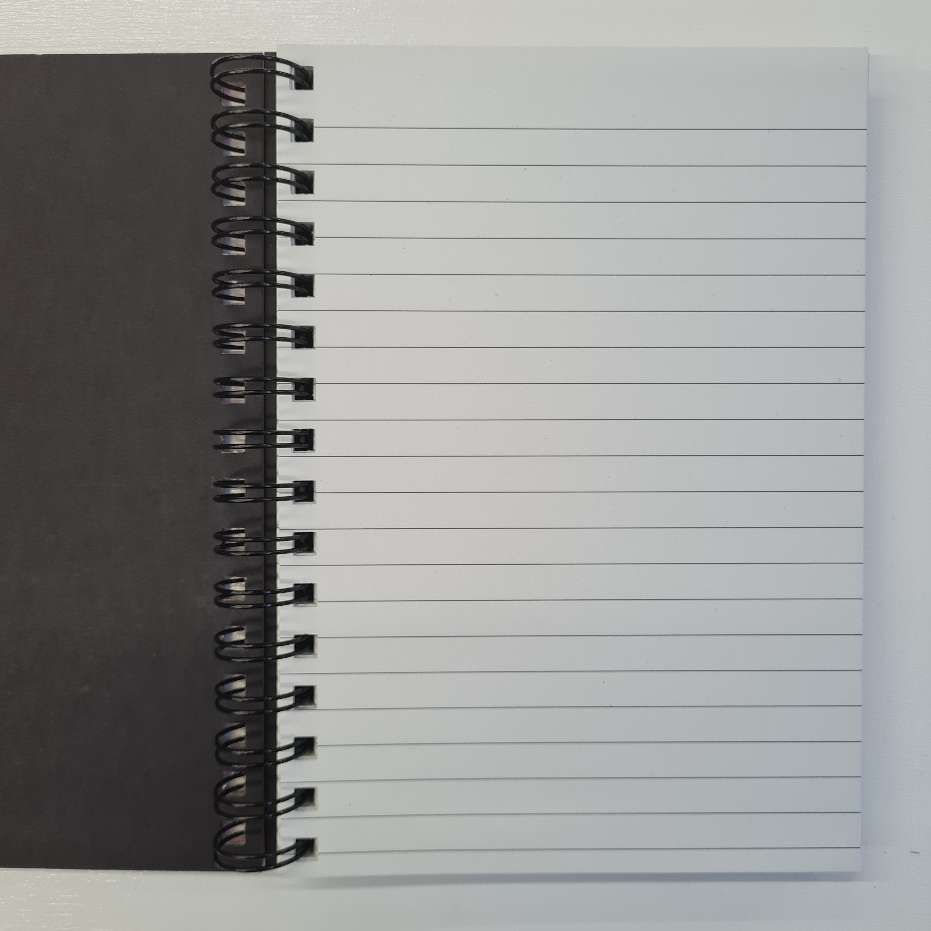 Hardcover A5 Wirebound Ruled Notebook